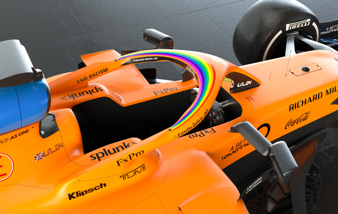 McLaren MCL35 shows off its Pride with tweaked livery for F1 2020